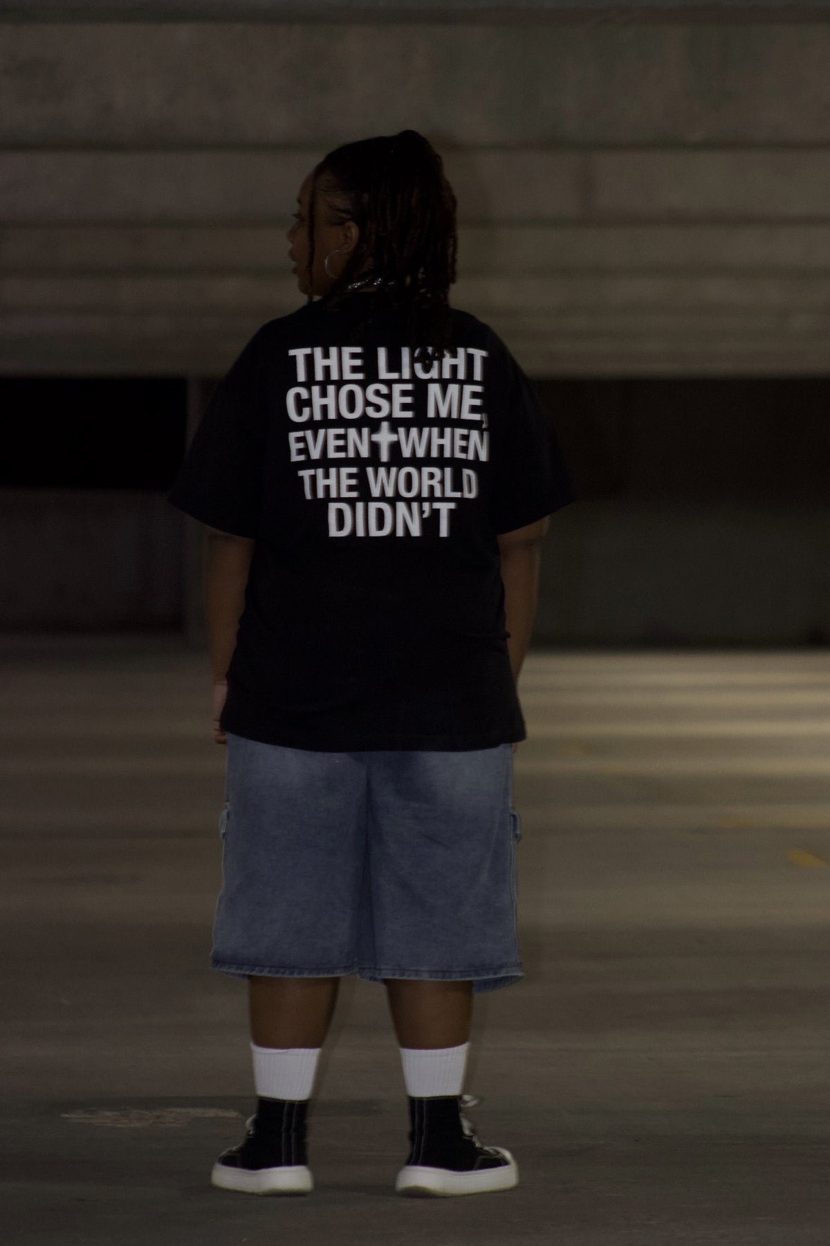 “The Light Chose Me” Heavyweight Tee